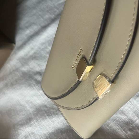 Bolvaint Paris Aimee Foldover in Ecru - Picture 7 of 9